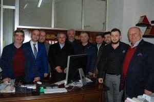 ZİRAAT ODASI BAŞKAN ADAYI İBRAHİM ETHEM KİBAR GAZETEMİZİ ZİYARET ETTİ