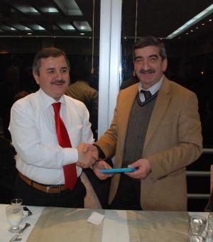 Başkan Hüseyin Anlayan basın mensupları ile bir araya geldi