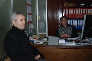 ERKAN AYAZ GAZETEMİZİ ZİYARET ETTİ