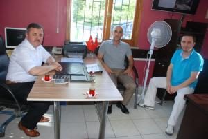FATSA BELEDİYE BAŞKANI HÜSEYİN ANLAYAN'DAN DOLMUŞCULARA ZİYARET