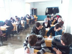 FEM’İN SINAVINA İLGİ BÜYÜKTÜ
