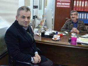 Erişmiş’den gazetemize ziyaret
