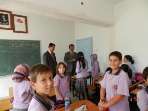 İlçe Milli Eğitim Müdürümüzün Okul Ziyaretleri Devam Ediyor