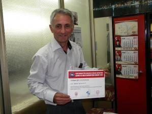 ELEKTROMANYETİK ALANLAR VE ETKİLERİ SEMPOZYUMUNA FATSA’DAN OSMAN GÜVENALP KATILDI