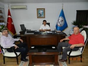 GÜNEŞ’TEN YENİ ATANAN AVCI’YA ZİYARET