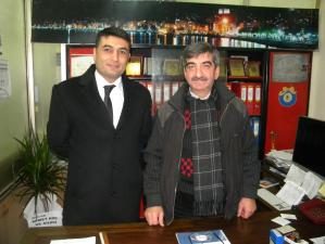 EMNİYET MÜDÜRÜ HÜSEYİN ARSLAN GAZETEMİZİ ZİYARET ETTİ