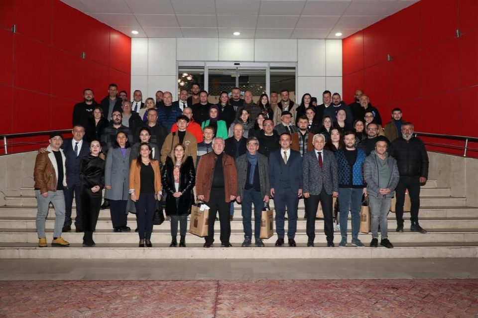 Başkan Kibar basın temsilcileriyle buluştu “Basın toplumun sesidir”