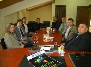 Hazinedar'lardan Fatsa Belediyespor'a Ziyaret