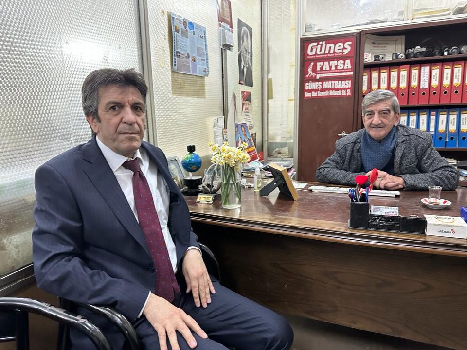 Kaymakam Avni Kula gazetemizi ziyaret etti