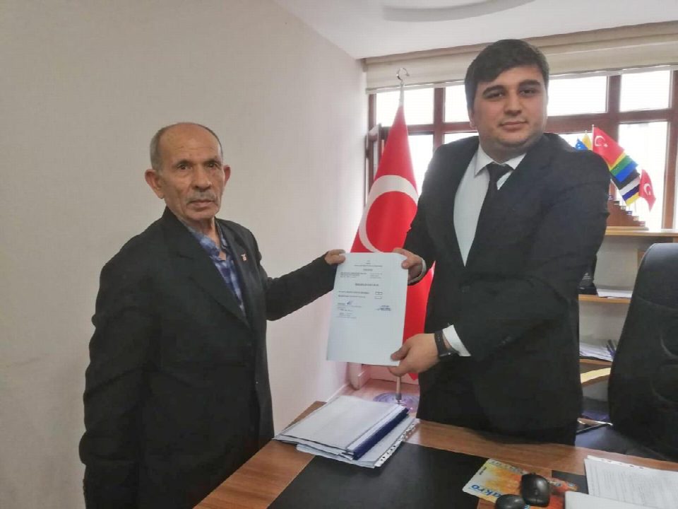 Bağımsız Fatsa belediye başkan adayı Murat Karaçuha müracaatını yaptı