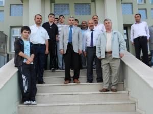 KAYMAKAM ATMACA VE MÜDÜR YİĞİT FEN LİSESİ ÖĞRENCİ YURDUNDA