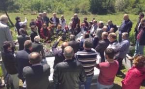 FİKRİ SÖNMEZ MEZARI BAŞINDA ANILDI