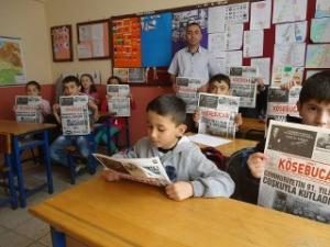 ÖĞRENCİLER OKUL GAZETESİ ÇIKARDI