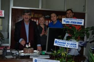 GAZETEMİZE 45. YIL ZİYARETLERİ SÜRÜYOR...
