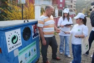 SİTE SAKİNLERİ GERİ DÖNÜŞÜM PROJESİNE BÜYÜK İLGİ GÖSTERİYOR