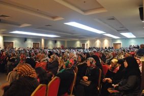 GÜLZAR KIZ KUR'AN KURSU ÖĞRENCİLERİ İÇİN HAFIZLIK MERASİMİ YAPILDI