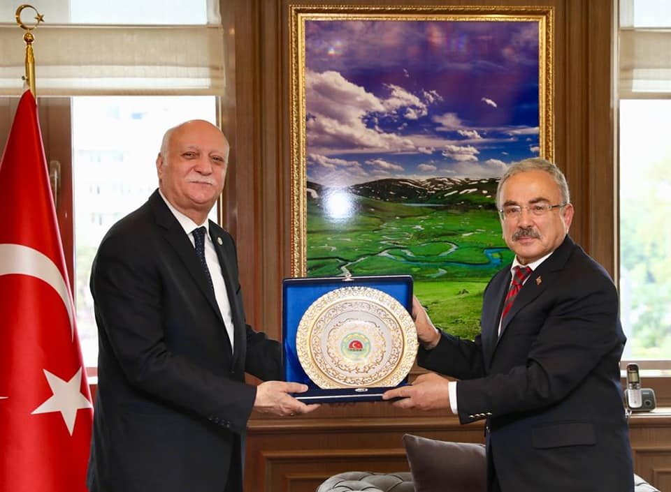 Başkan Güler TZOB Başkanı Bayraktar’ı ağırladı