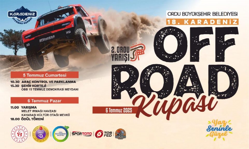 OFF-ROAD Karadeniz kupası yarışları Ordu'da