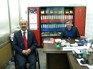 Hamit Taşçı gazetemizi ziyaret etti
