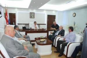 BELEDİYEDE BAYRAMLAŞMA GÖRKEMLİ GEÇTİ