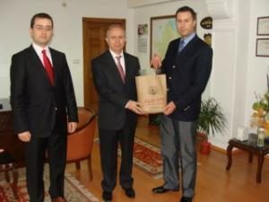 Orman İşletme Müdüründen Kaymakam Yurdaer'e Ziyaret