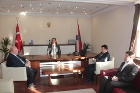 ŞENER, TAYFUR'A HAYIRLI OLSUN ZİYARETİ GERÇEKLEŞTİRDİ