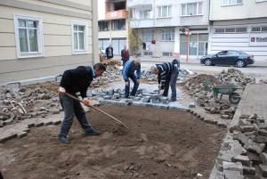 KANARYA SOKAKTA ESKİ HAT YENİLENDİ