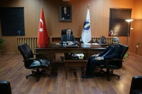 Kaymakam Bekir Atmaca ODÜ’ yü ziyaret etti