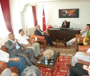 Şener’den Kaymakam’a Ziyaret