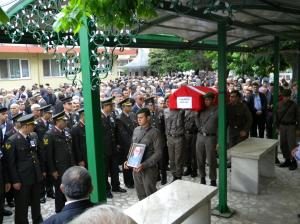 Fatsa Son Kore Gazisine Veda Etti
