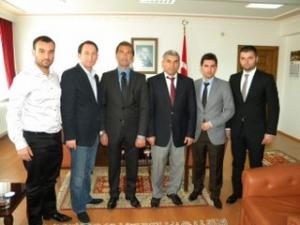 FAGİAD'DAN KAYMAKAM BEKİR ATMACA'YA HOŞGELDİN ZİYARETİ