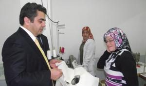 Vali Düzgün’den Kursiyerlere Ziyaret