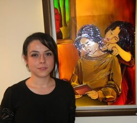 Fatsa Medi-Tech Sanat Galerisi’nde cam boya sergisi…