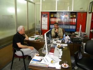 Sanatçı Mehmet Gümüş’ten Gazetemize Ziyaret