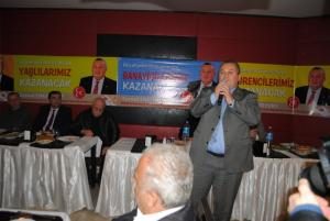 CEMAL ENGİNYURT FATSA’DA MUHTARLARA KONUŞTU