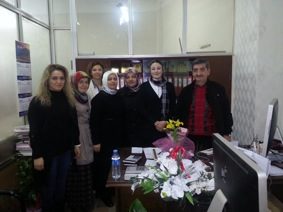 Milliyetçi Hareket Partisi Fatsa Kadın Kolları gazetemizi ziyaret etti