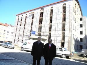 MÜFTÜLÜK SİTESİNİN KABA İNŞAATININ BİTTİ