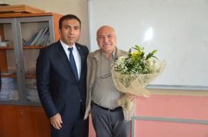 Müdür Cinoğlu 24 Kasım'a öğretmenini unutmadı