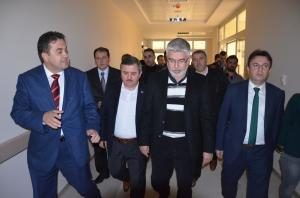 MİLLETVEKİLİ ÇANAK, FATSA DEVLET HASTANESİ İNŞAATINDA İNCELEMELERDE BULUNDU