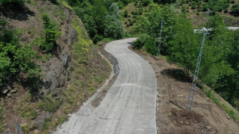 Ordu-Tokat bağlantı yolu rahata kavuşuyor