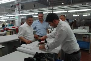 BAŞKAN ANLAYAN FATSA ORGANİZE SANAYİ’DE FABRİKALARI GEZDİ