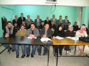 Kaymakam Bekir Atmaca Memur Adayı Engellilere Yönelik açılan Hazırlık Kursu’nu Ziyaret Etti