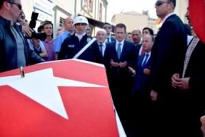 Şehit polis memuru Osman Bodur son yolculuğuna uğurlandı