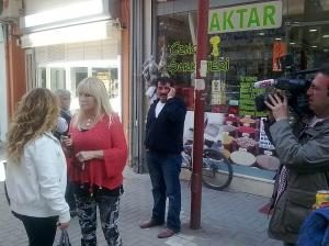 Pakize Suda, mikrofonu Fatsa’ya tuttu