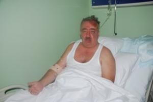 SAĞLIK GRUP BAŞKANI ÖMER MALATYALI KAZADA YARALANDI
