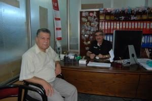 PTT MÜDÜRÜ SAİT ARACI GAZETEMİZİ ZİYARET ETTİ