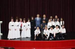 FATSA MERKEZ ORTAOKULU ÖĞRENCİLERİ KUTLU DOĞUM HAFTASINI KUTLADI