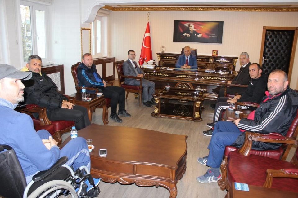 Amatör spor kulüplerine Kaymakam Yapıcı’dan destek