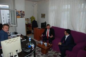 BAŞKAN ANLAYAN’DAN RADYO MEGA’YA ZİYARET