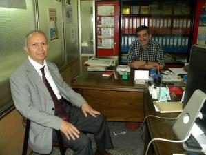 KAYMAKAM YURDAER GAZETEMİZİ ZİYARET ETTİ... Yurdaer "Güneş gazetesini tebrik ve takdir ediyorum"